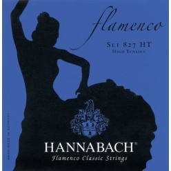 Hannabach 7165104 Struny do gitary klasycznej Serie 827 High Tension Flamenco